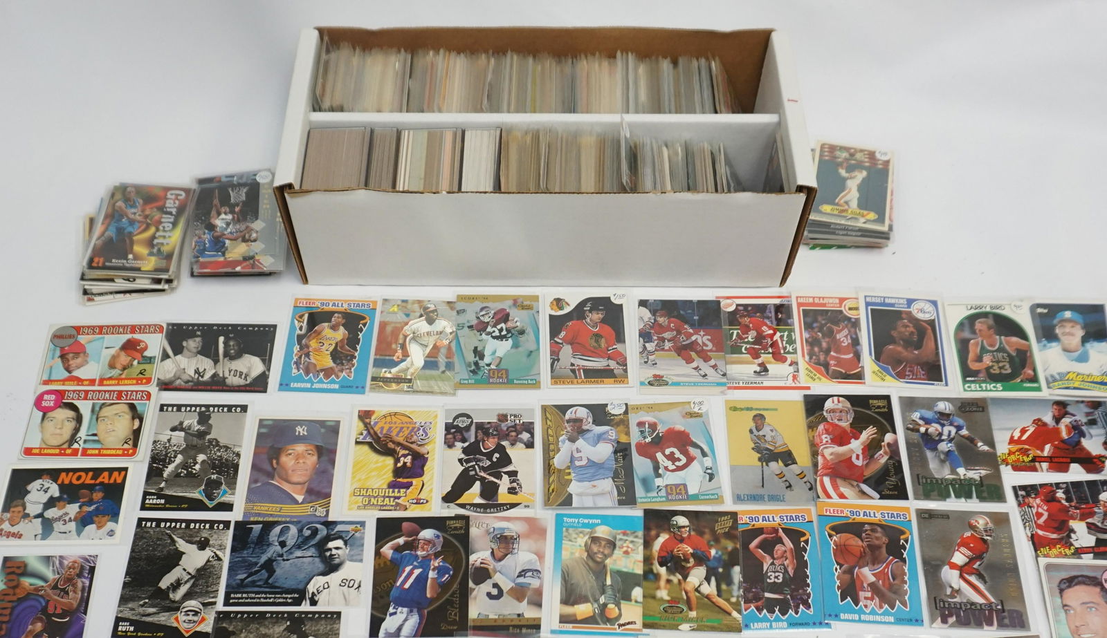 1960's-90's MIXED SPORT TRADING CARDS (1 of 8)