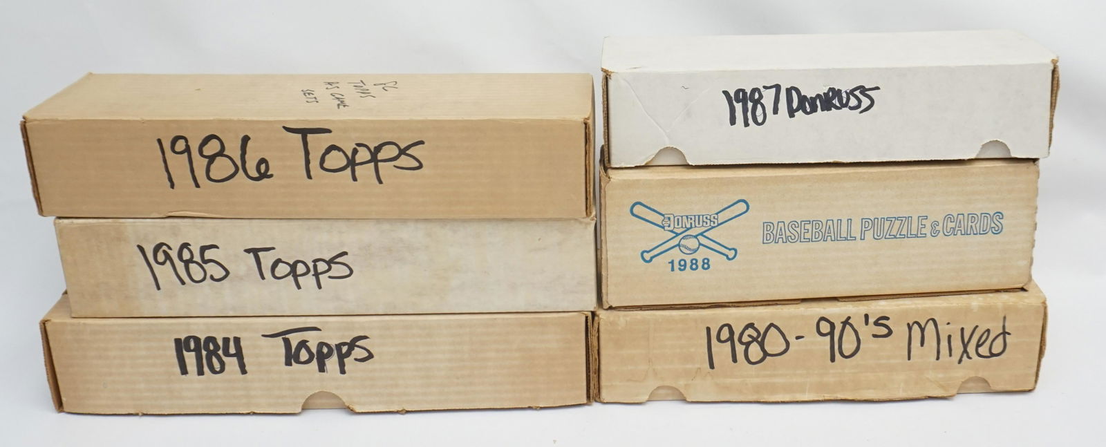 1984-1986 TOPPS BASEBALL CARD SETS & MIXED MLB CARDS (1 of 10)