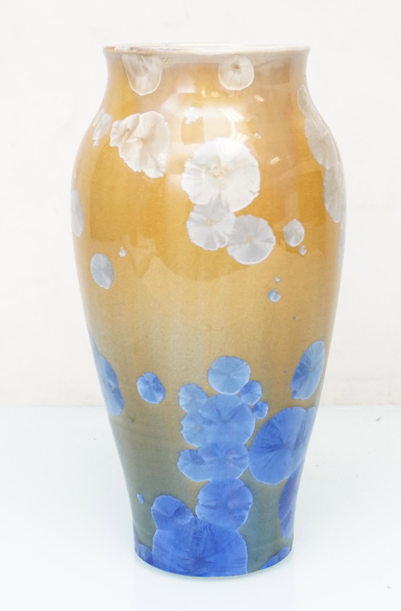 PAUL LORBER CRYSTALLINE POTTERY VASE (1 of 5)