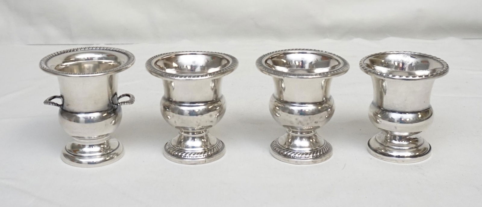 4 STERLING SILVER CIGARETTE / TOOTHPICK HOLDERS (1 of 9)