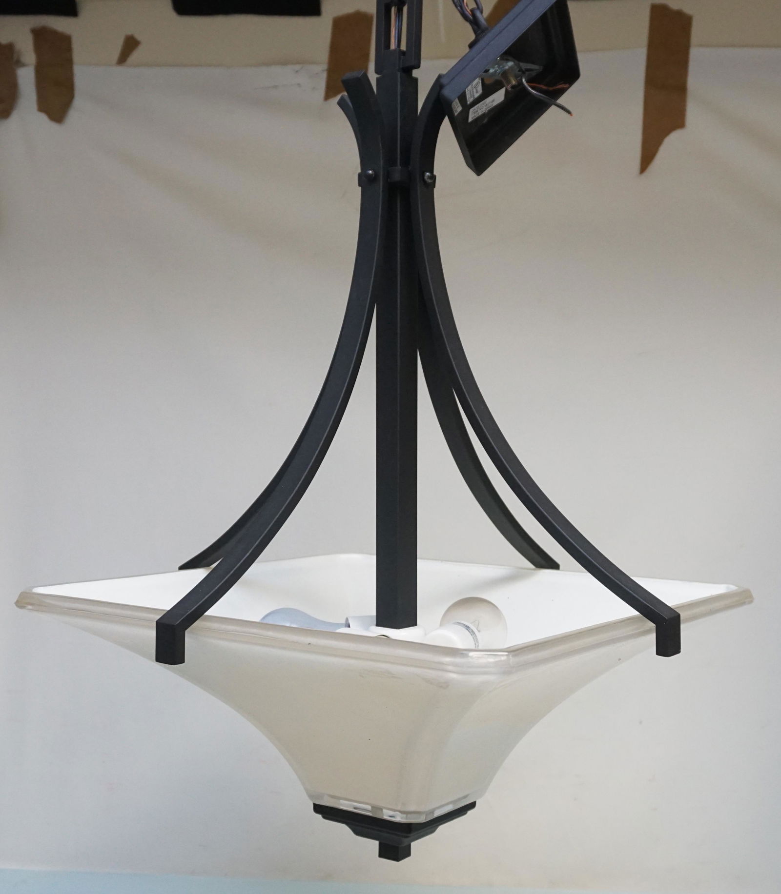 CONTEMPORARY HANGING LIGHT & SCONCE (1 of 10)