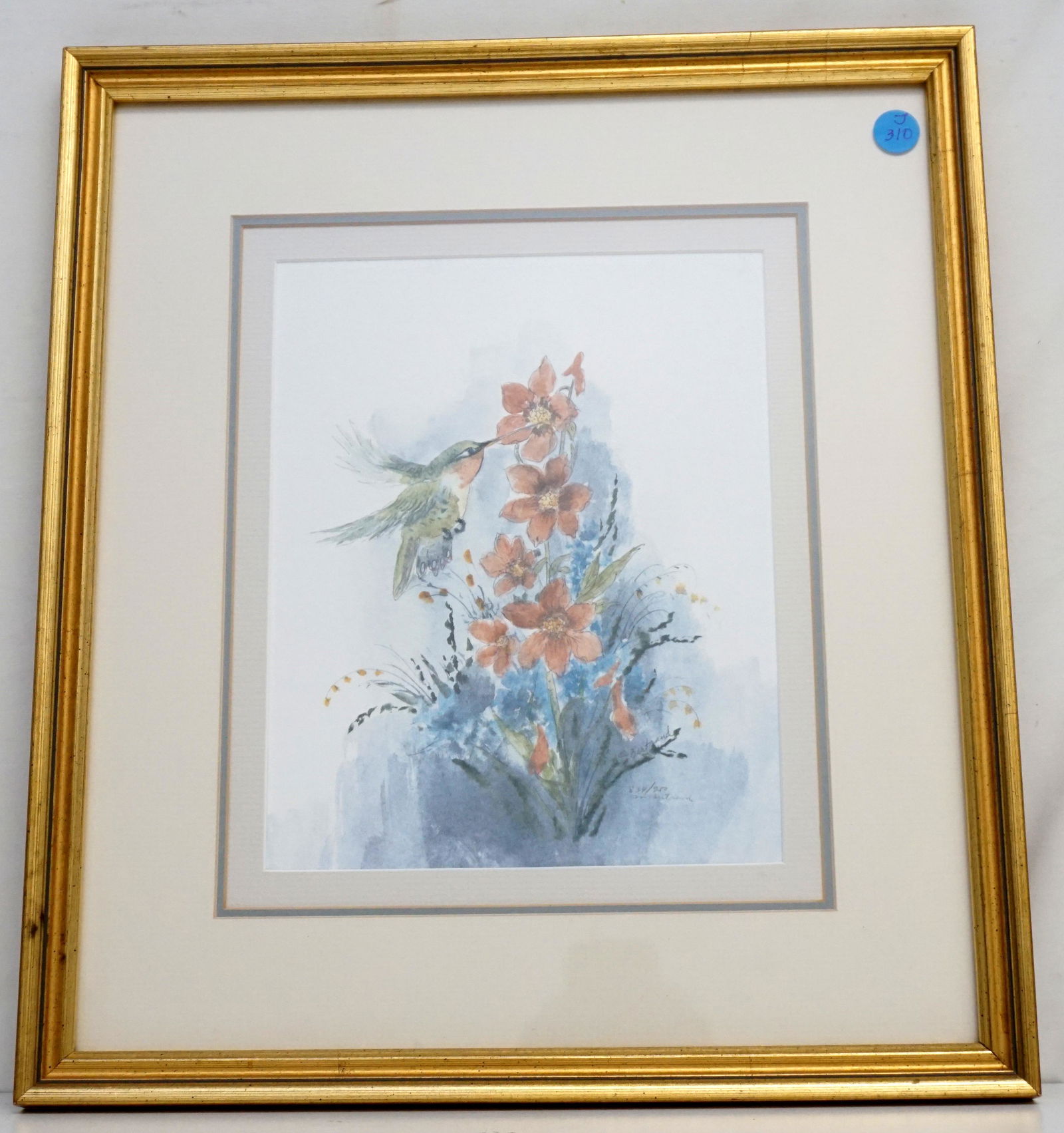 MARY BETRAND HUMMINGBIRD LITHO (1 of 5)