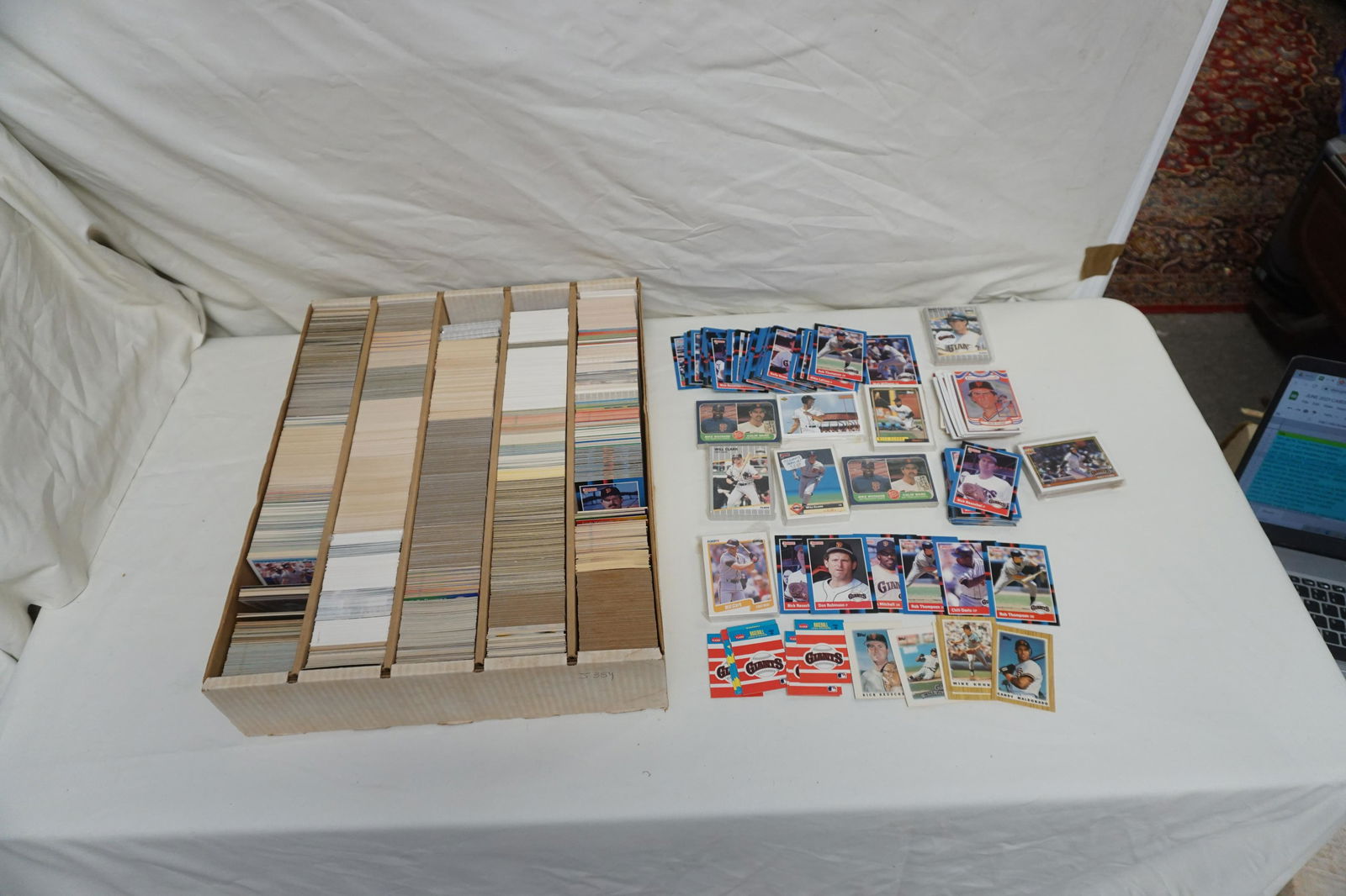 LATE 1980's & 1990's GIANTS BASEBALL CARDS (1 of 6)