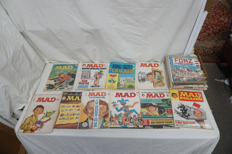 40 Vintage Mad Comic Books