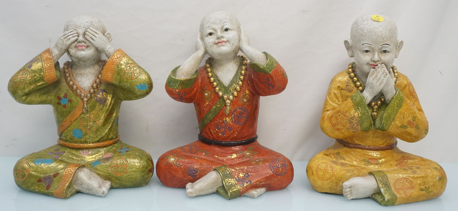 3 CHINESE BOYS SEE, HEAR SPEAK NO EVIL (1 of 7)