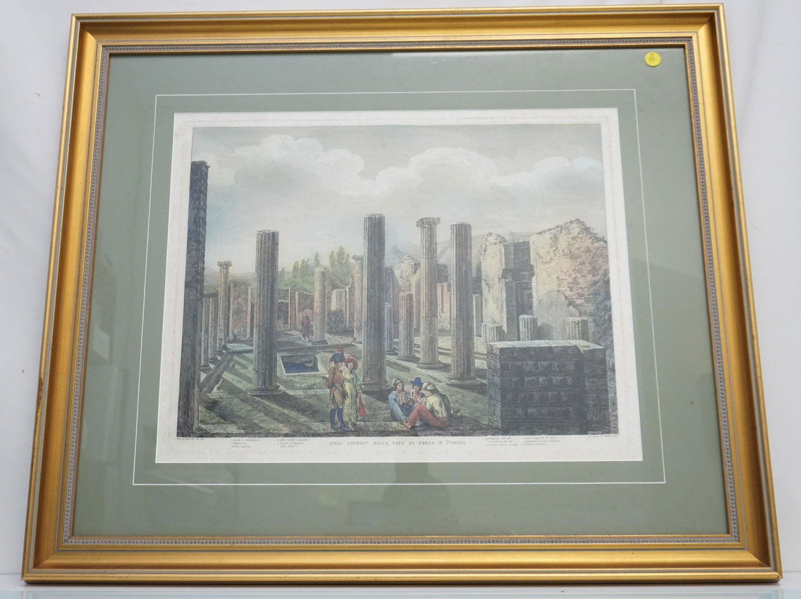 ATRIO COPERTO DELLA CASA DI PANSA IN POMPEI (1 of 7)