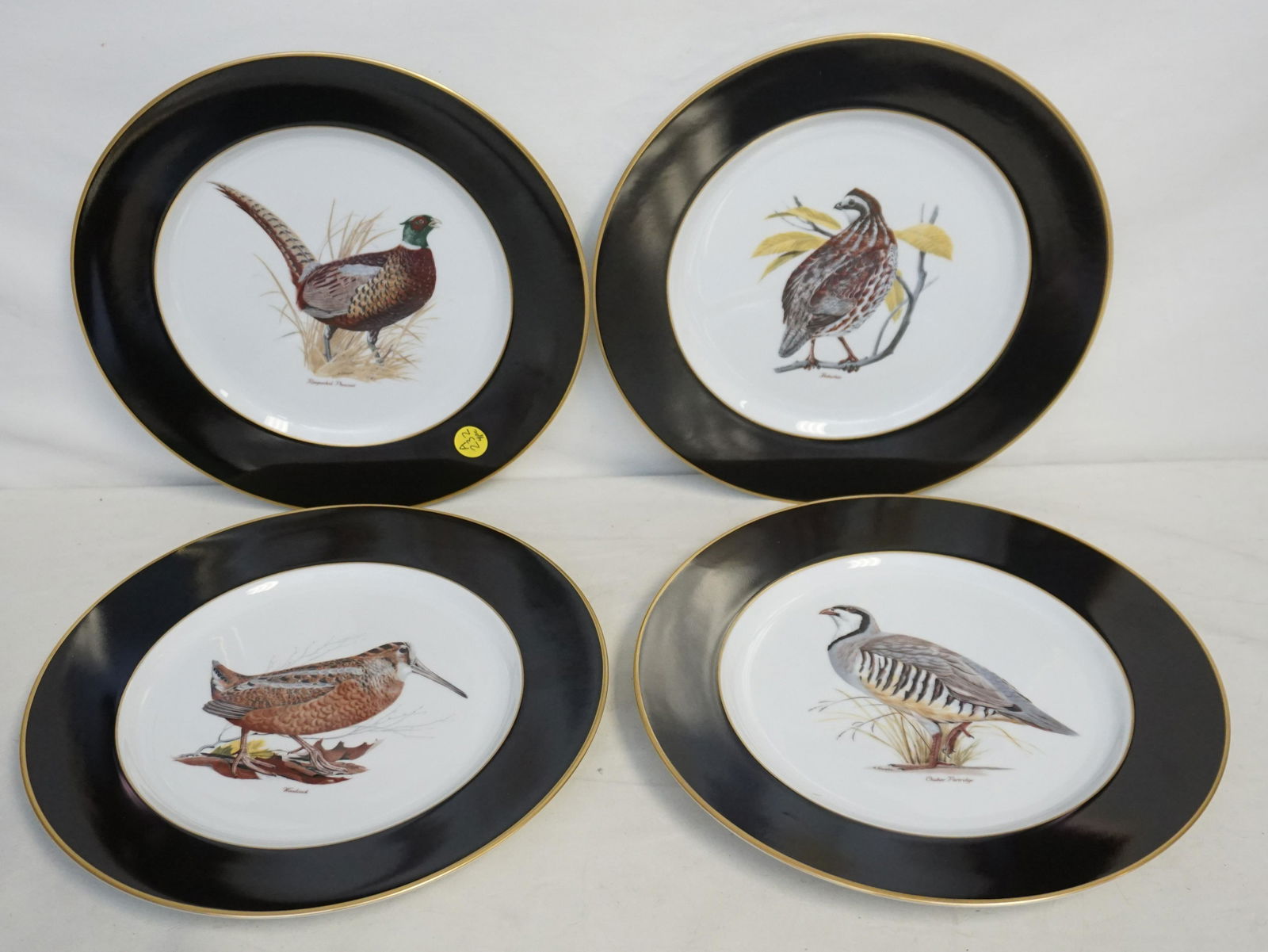 4 ARTHUR SINGER GAME BIRD PLATES (1 of 8)