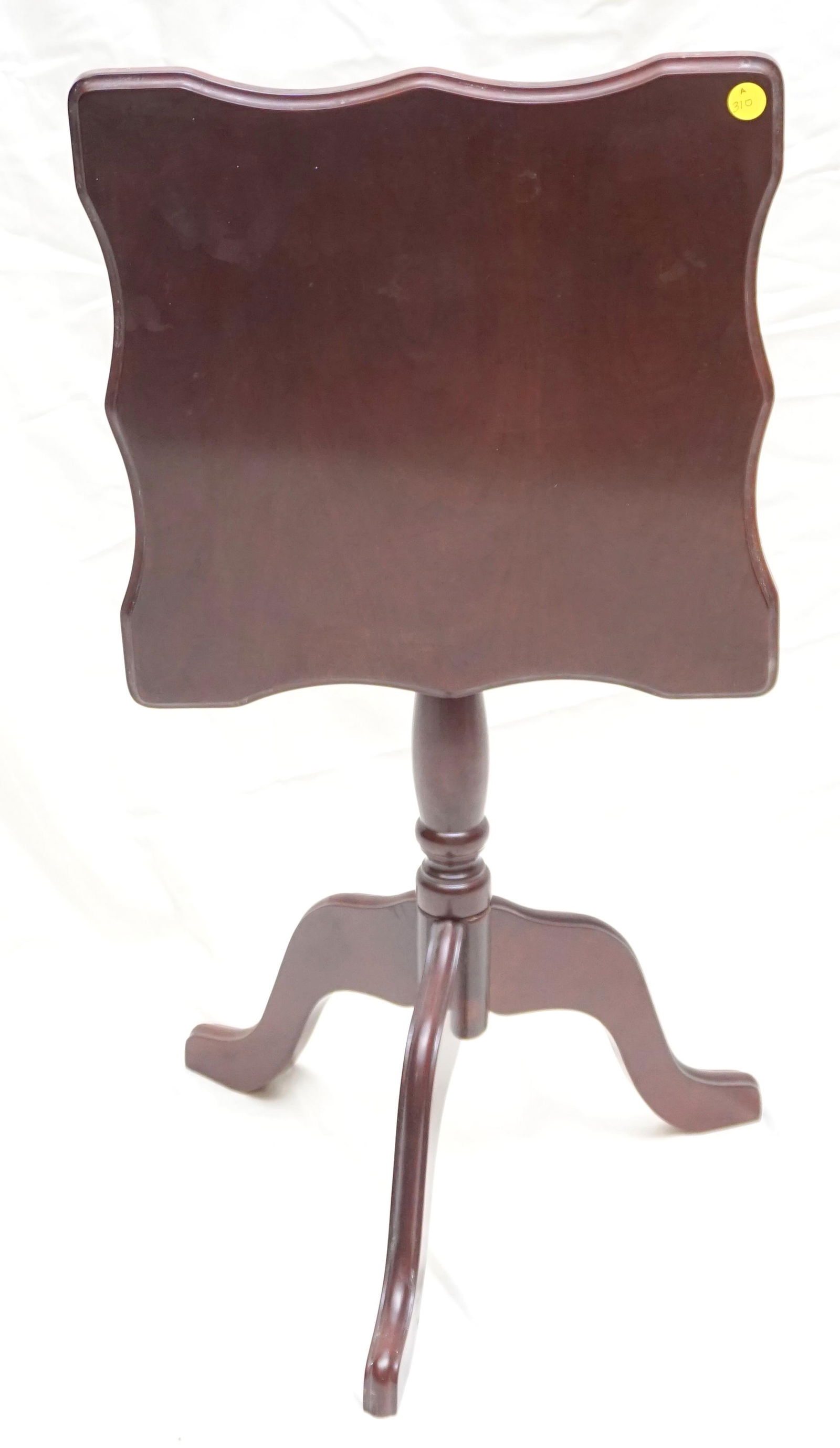 BOMBAY MAHOGANY TILT TOP TABLE (1 of 8)