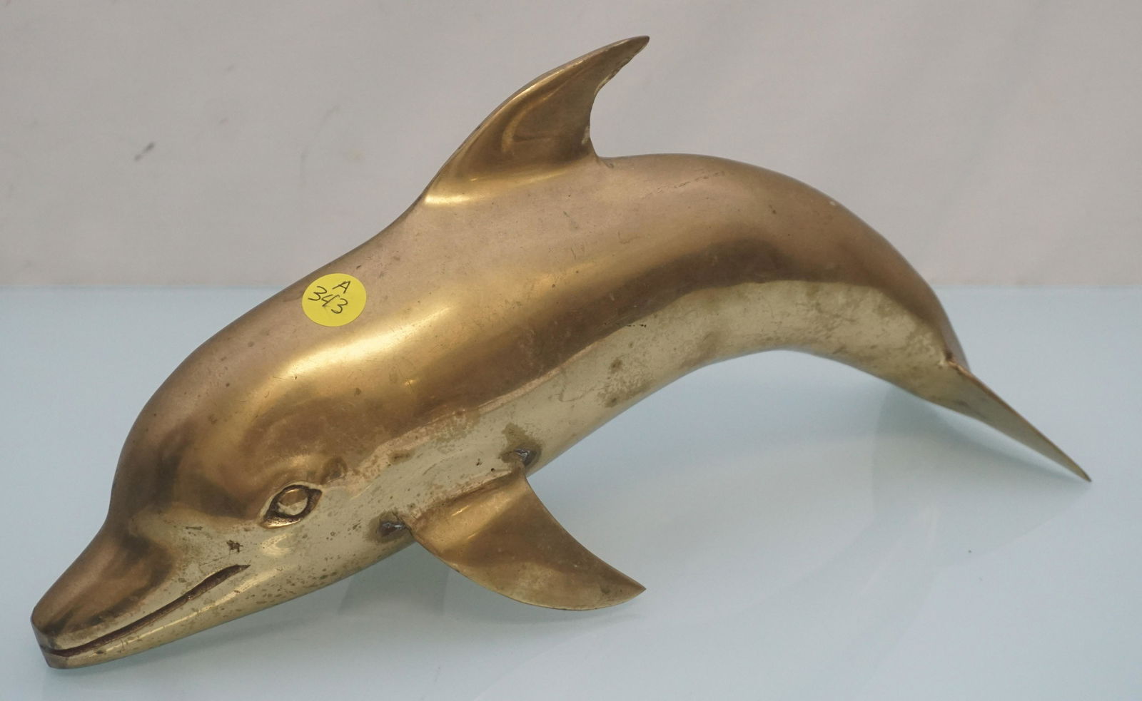 VINTAGE BRASS DOLPHIN (1 of 6)