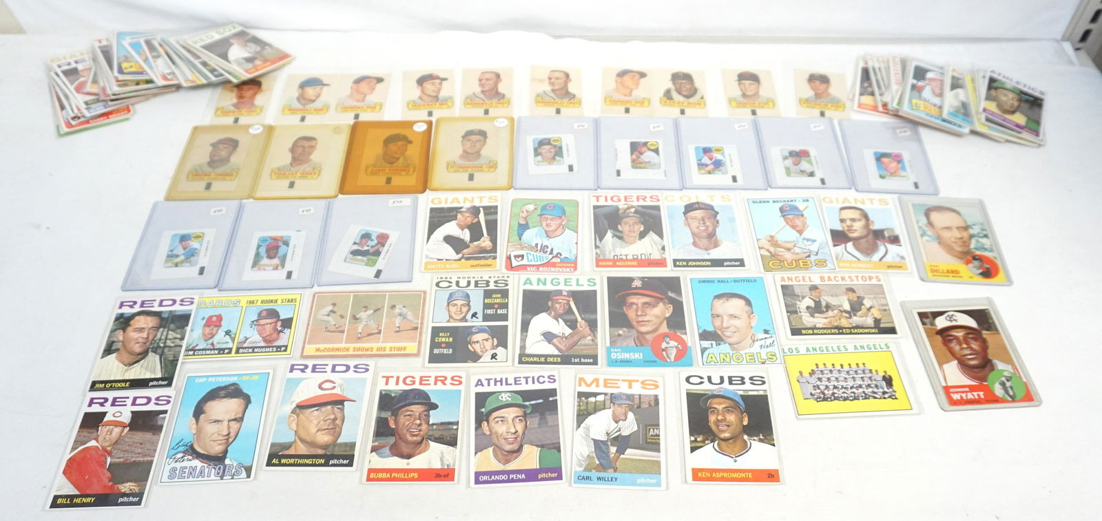 VINTAGE 1963-1969 BASEBALL CARDS (1 of 12)