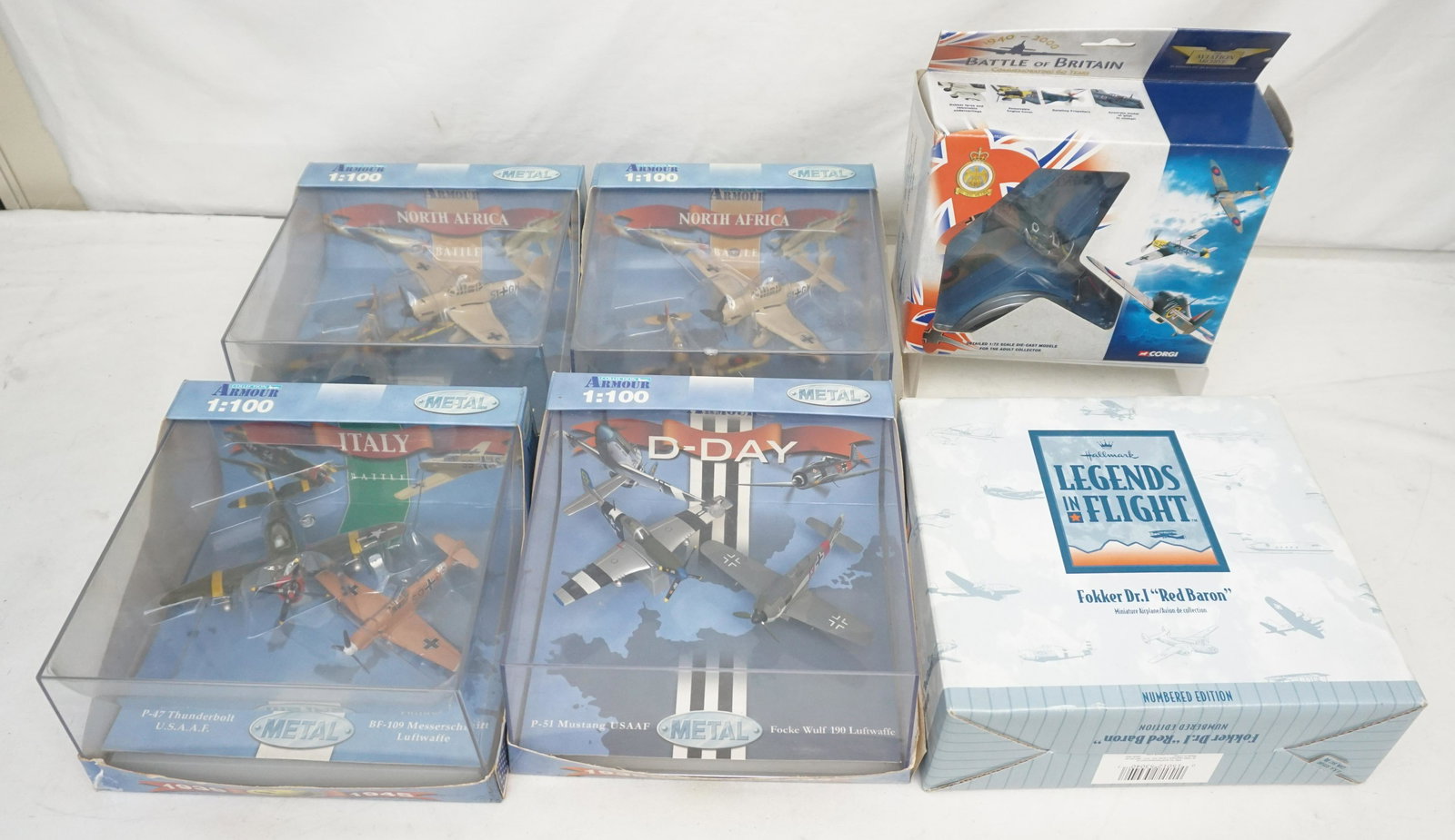 LOT OF 6 MILITARY DIECAST AIRCRAFTS (1 of 7)