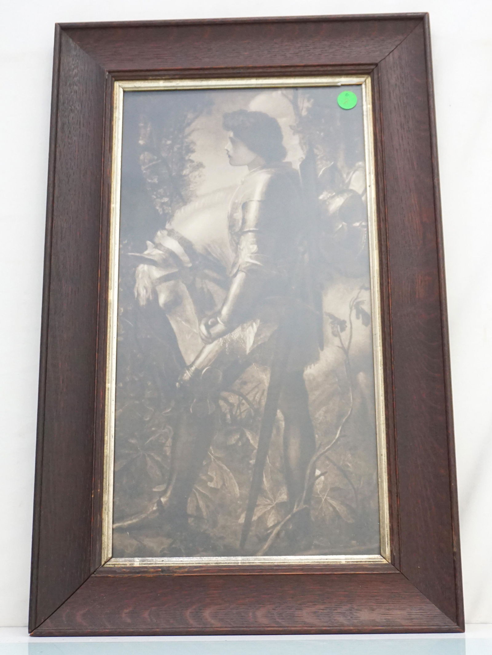 ANTIQUE SIR GALAHAD by GEORGE FREDERICK WATTS (1 of 5)