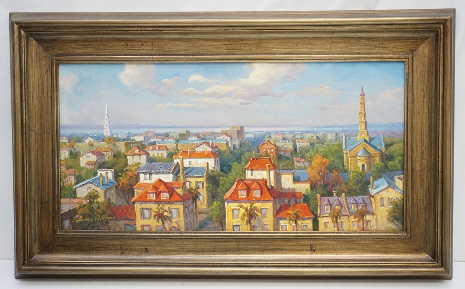 DONNA WILLIAMS CHARLESTON ABOVE PAINTING (1 of 6)