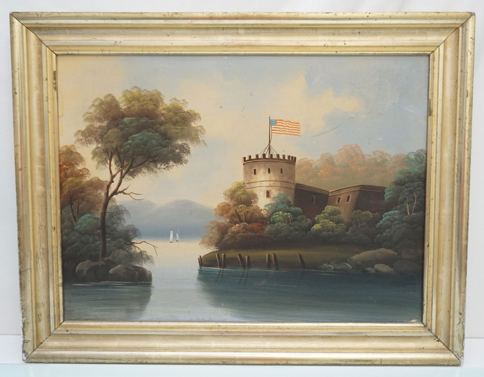 19th c. FORT ON THE MOHAWK RIVER (1 of 7)
