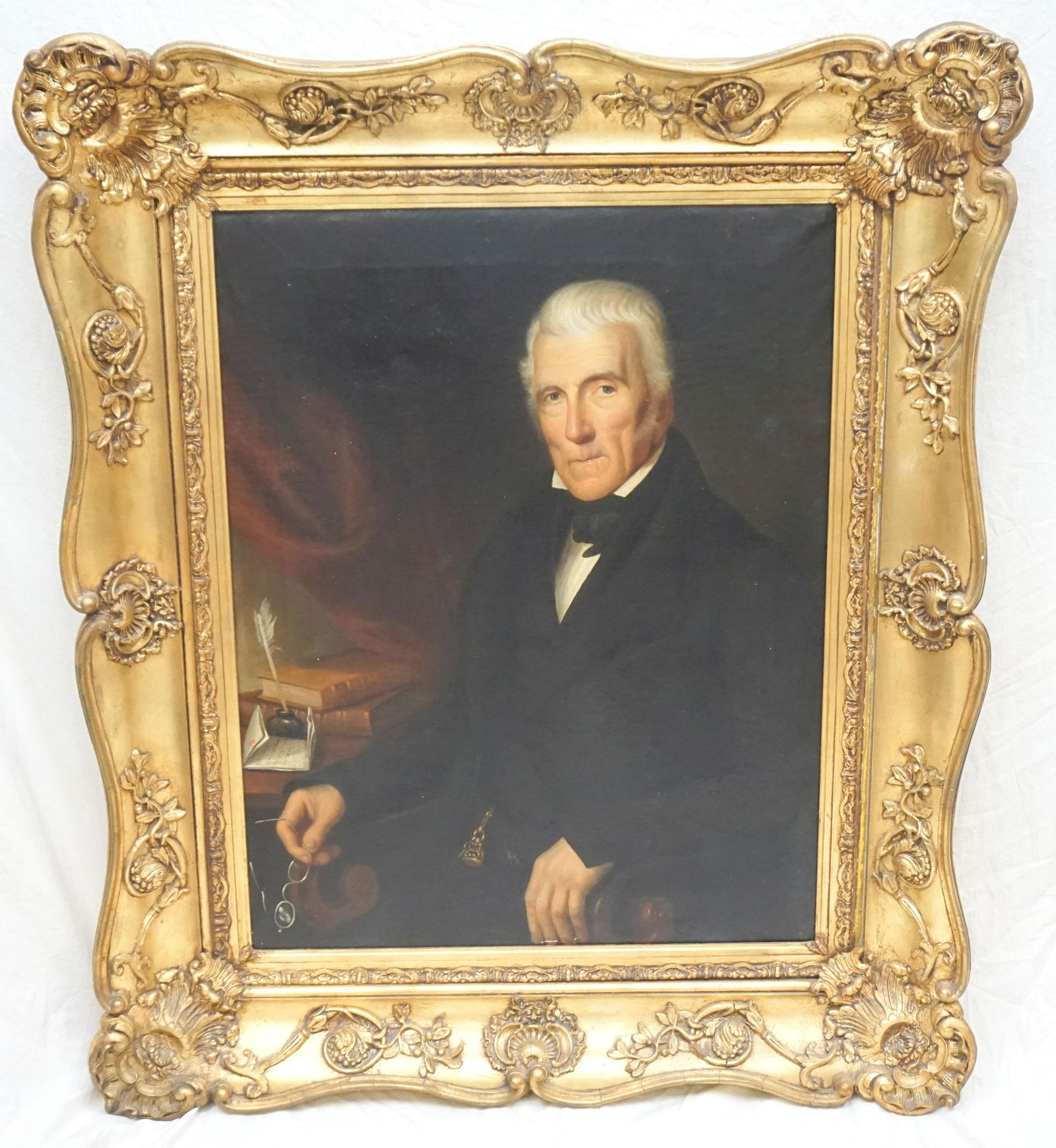LARGE 1844 J.T. NAIRNE SCOTTISH PORTRAIT OF A GENTLEMAN (1 of 14)