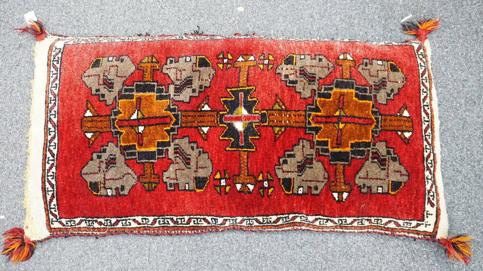 LONG TURKISH KILIM FLOOR PILLOW (1 of 6)