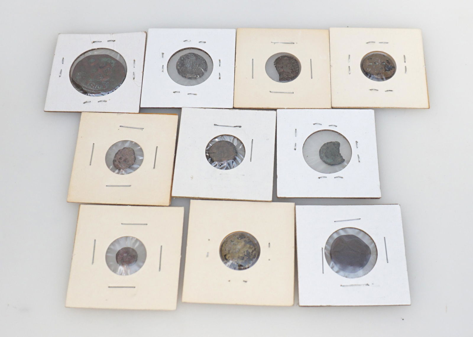 GROUPING OF 10 ANCIENT COINS (1 of 6)