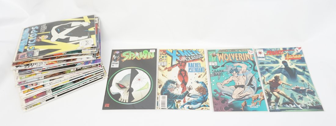 LOT OF 50 X-MEN, SPAWN, MAGNUS & MORE COMICS (1 of 7)