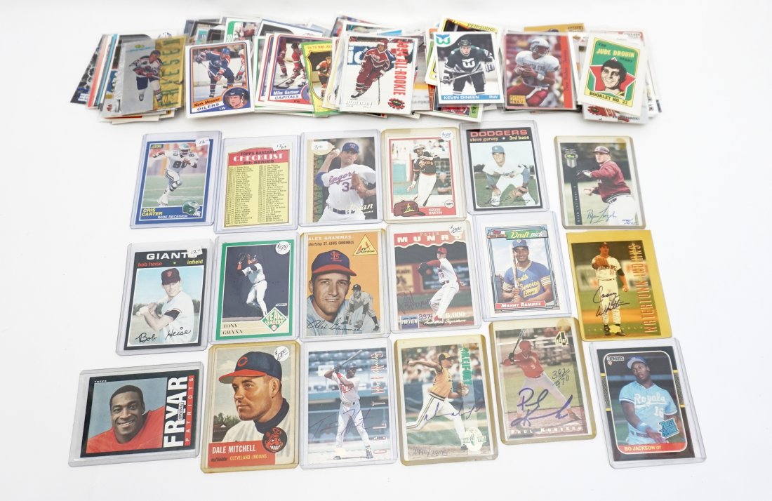 NFL, MLB & NHL STAR PLAYER TRADING CARDS (1 of 5)