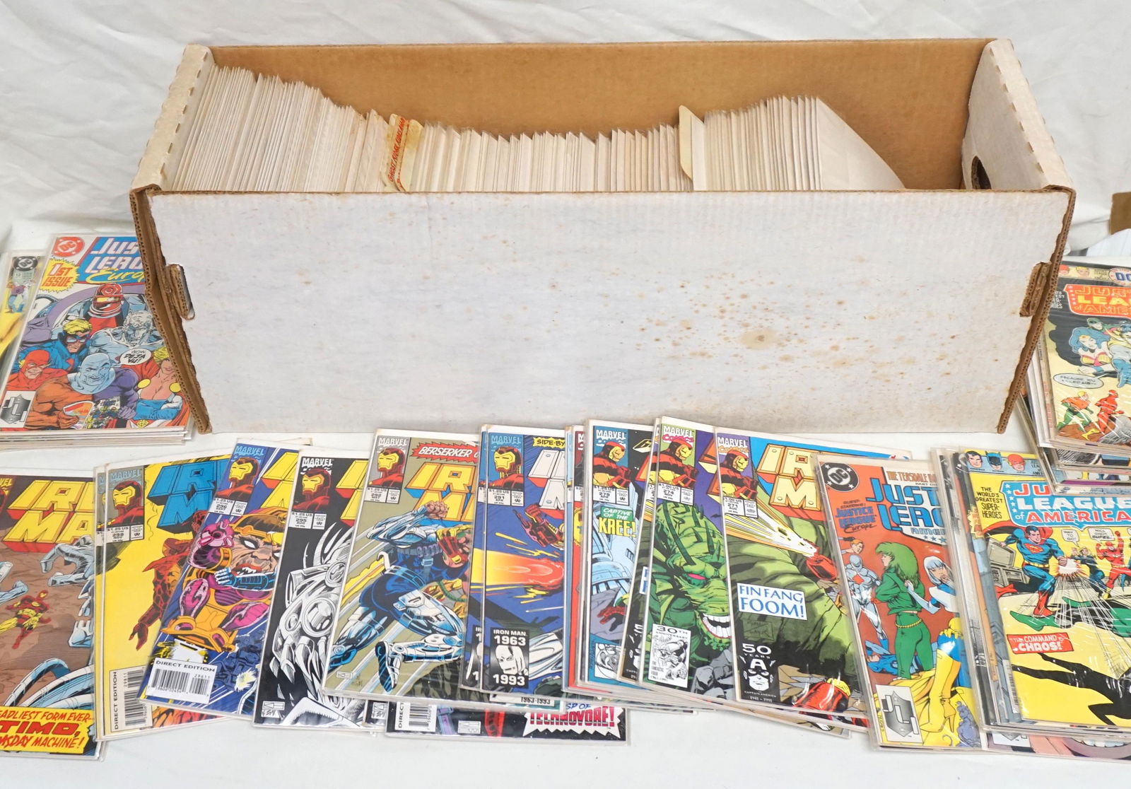 IRON MAN, JUSTICE LEAGUE AMERICA & MORE COMICS (1 of 4)