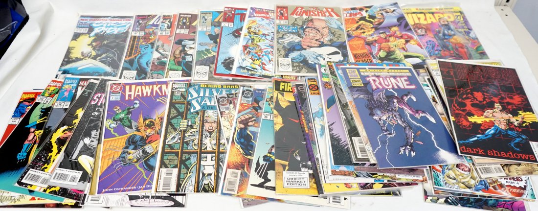 LARGE LOT OF VINTAGE COMICS ~ DC, MARVEL, 1st ISSUES & (1 of 10)