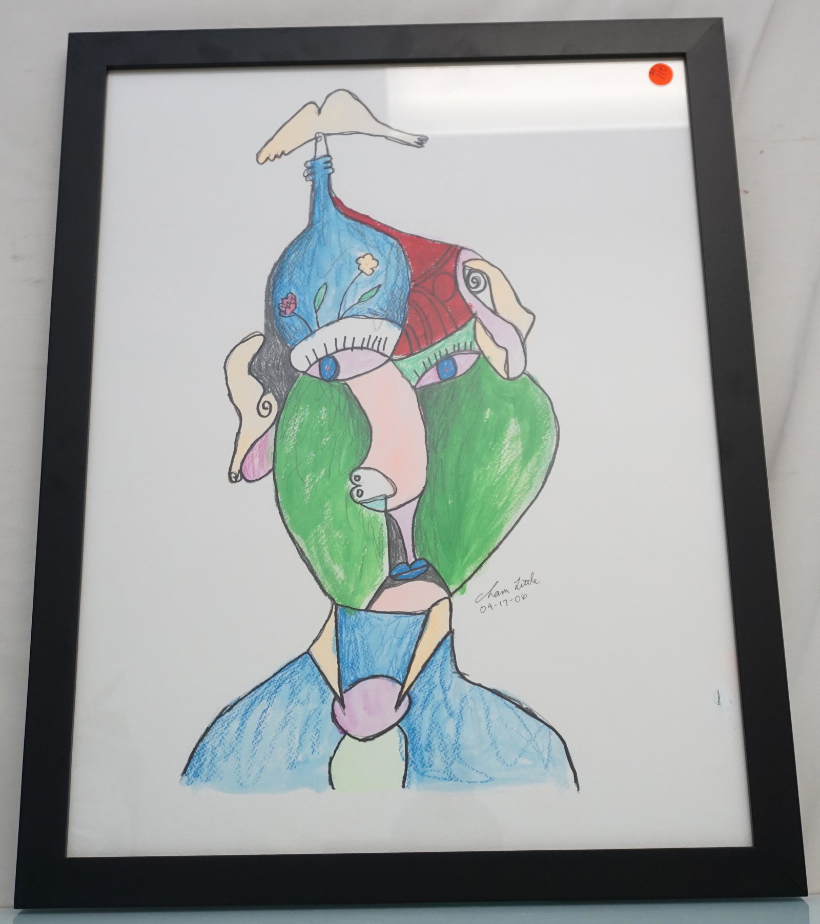 CHAM LITTLE ABSTRACT ON PAPER (1 of 6)