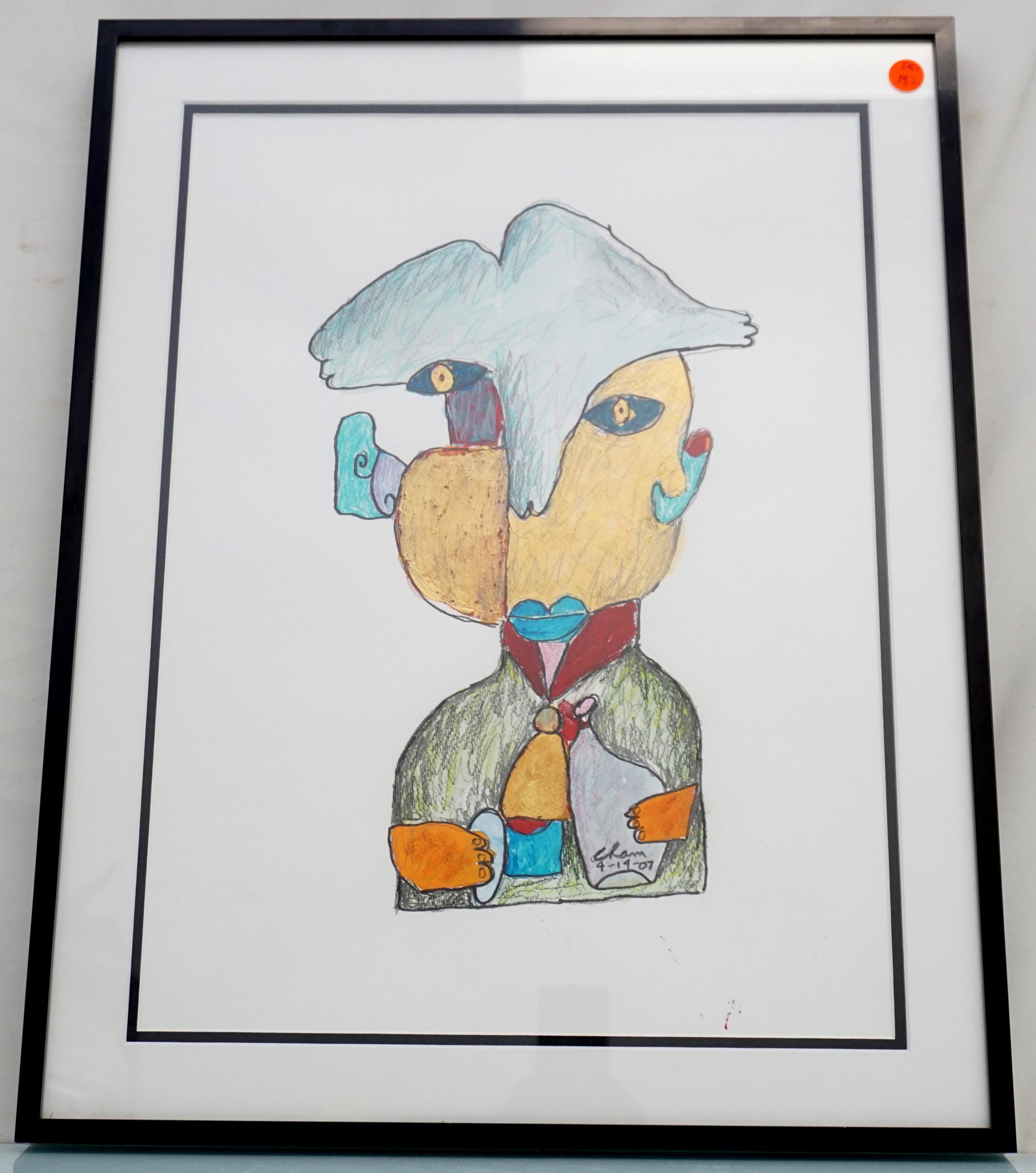 CHAM LITTLE ABSTRACT ON PAPER (1 of 5)