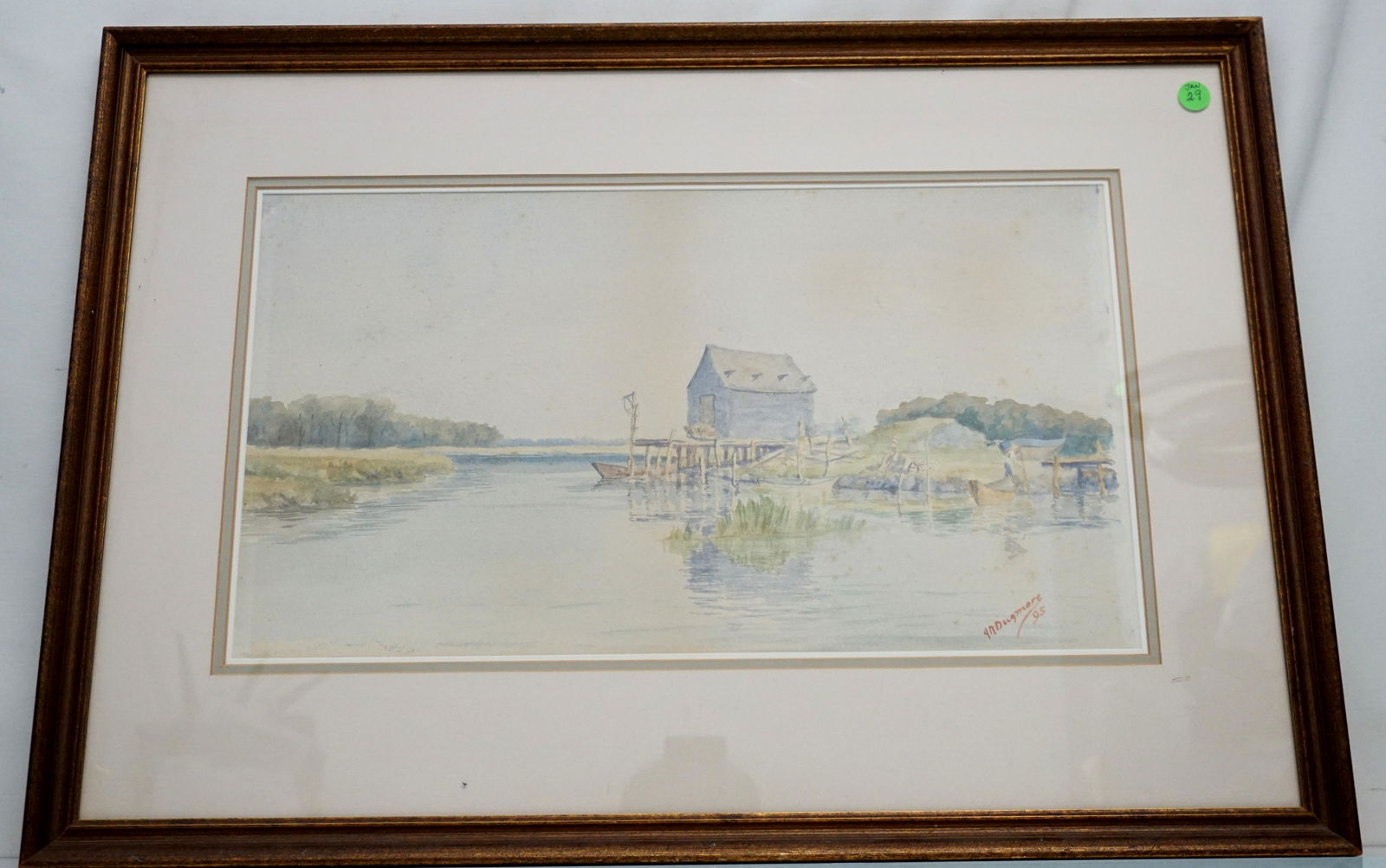 LOWCOUNTRY FISH SHACK WATERCOLOR (1 of 4)