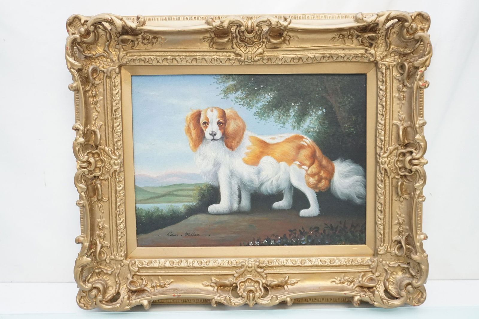 CAVALIER KING CHARLES SPANIEL PAINTING (1 of 6)