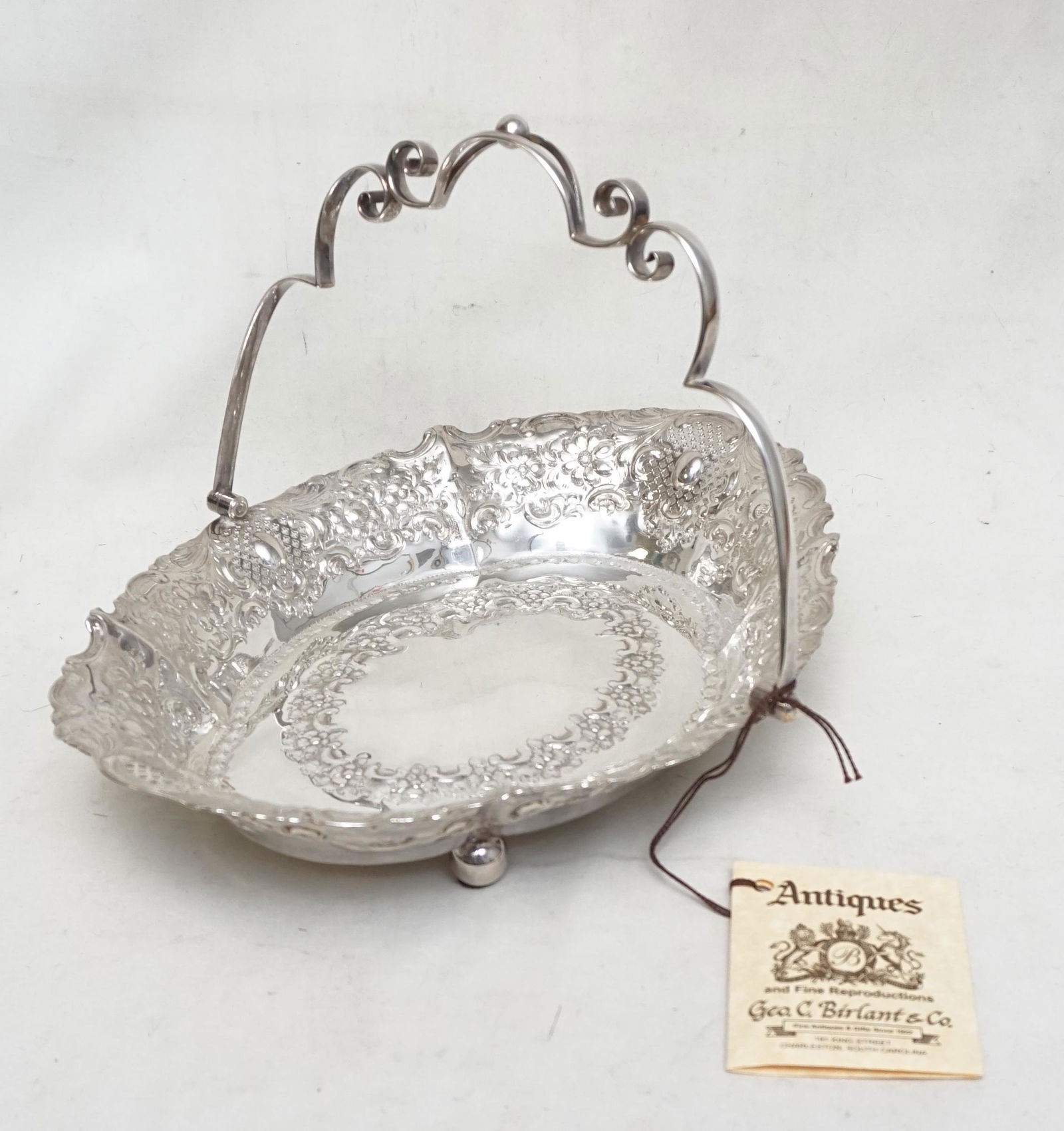 19th c JAMES DIXON & SONS BASKET (1 of 7)