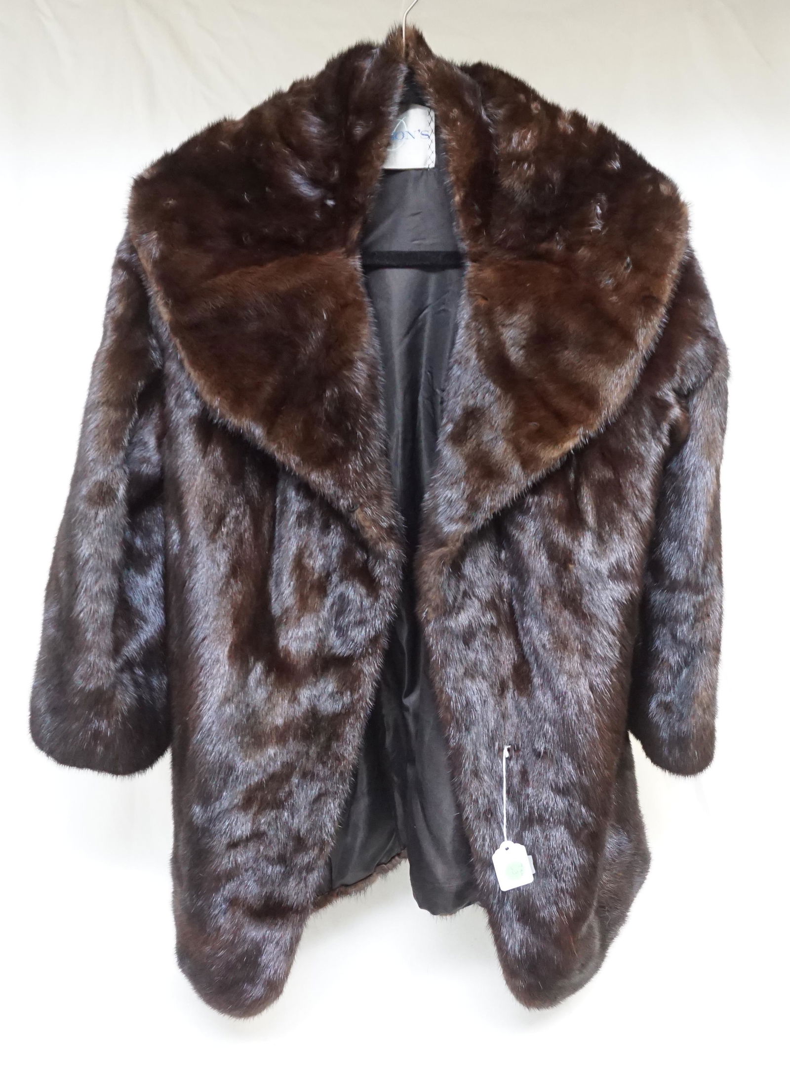 DAVISONS CHOCOLATE MINK JACKET (1 of 7)