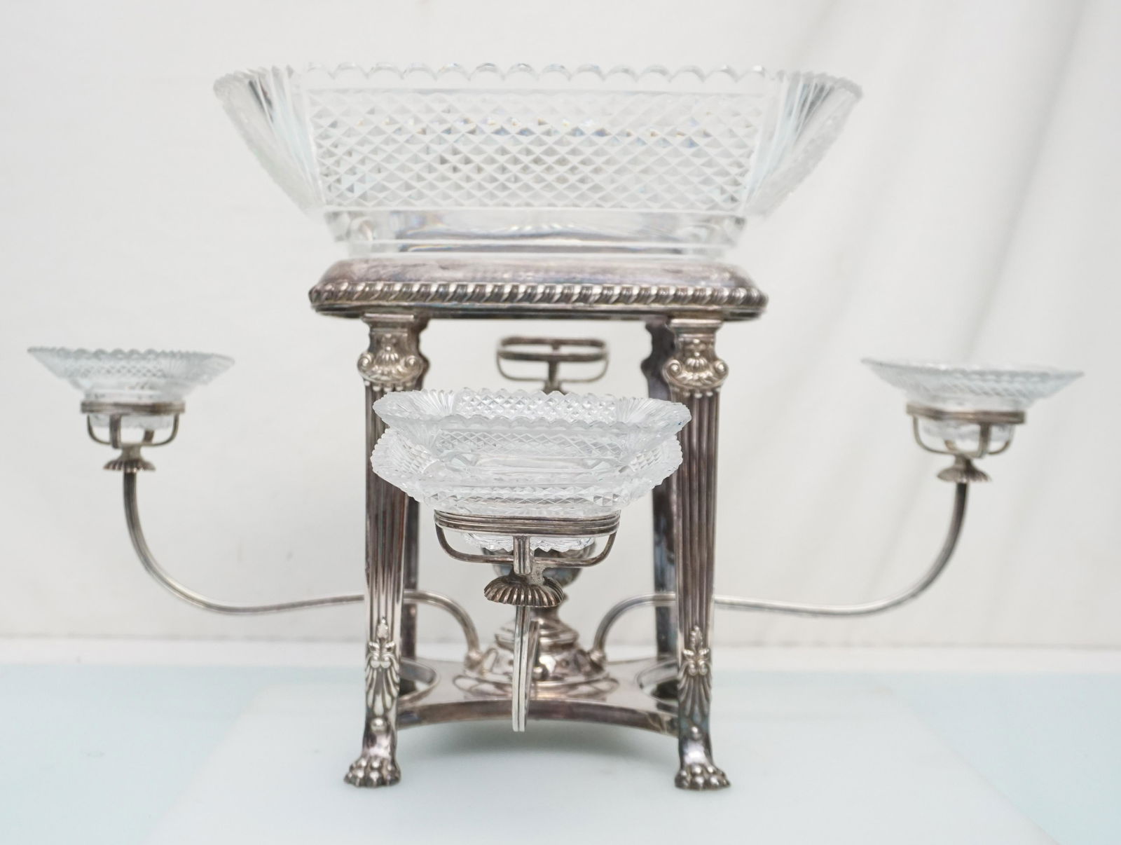 LARGE ENGLISH REGENCY EPERGENE / CENTERPIECE (1 of 9)