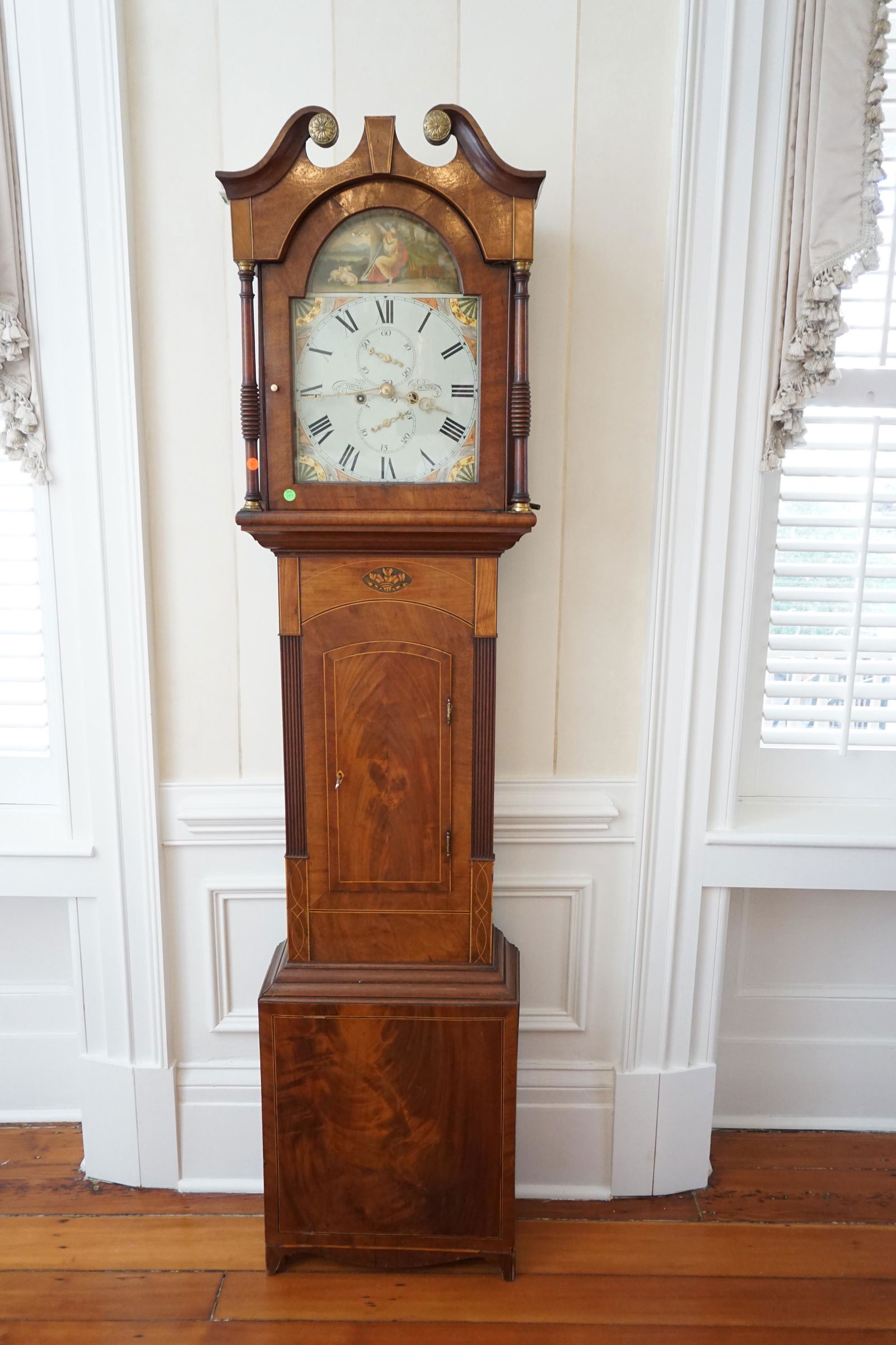 19TH C. SCOTTISH LONGCASE CLOCK BY WILLIAM YOUNG OF (1 of 10)