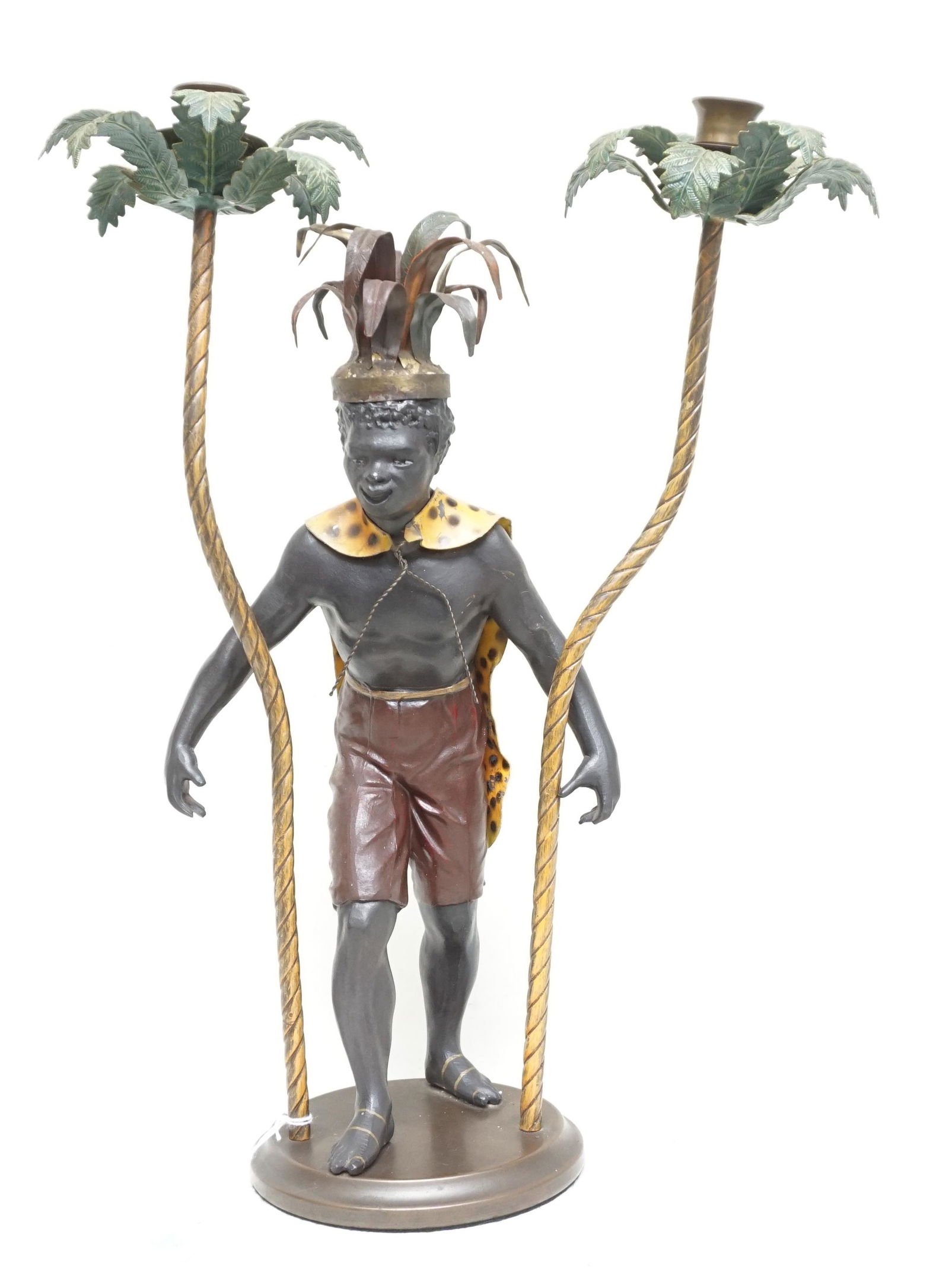 PETITE CHOSES NUBIAN KING CANDLE HOLDER (1 of 6)