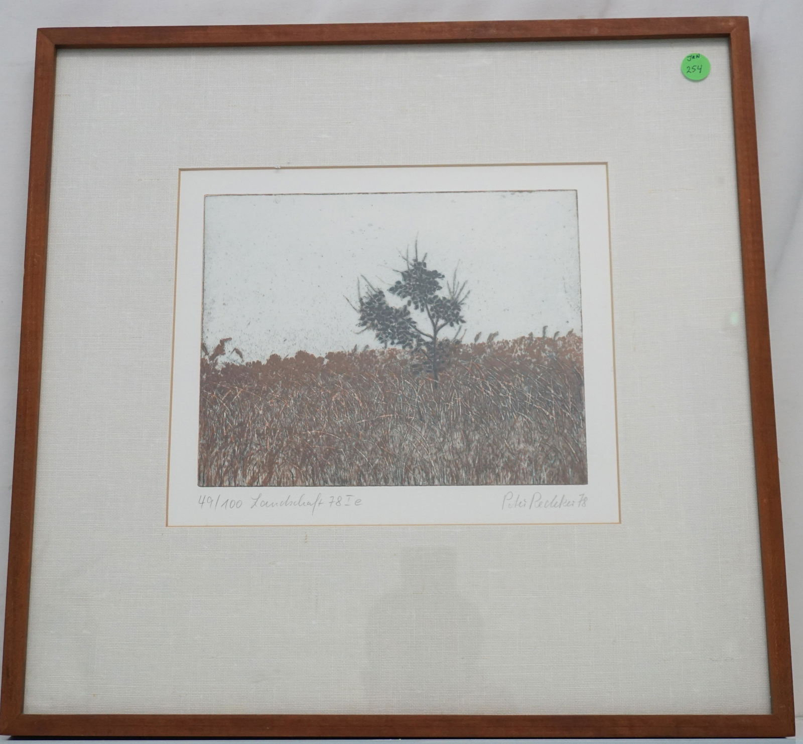 PETER REDECKER ETCHING & AQUATINT (1 of 6)