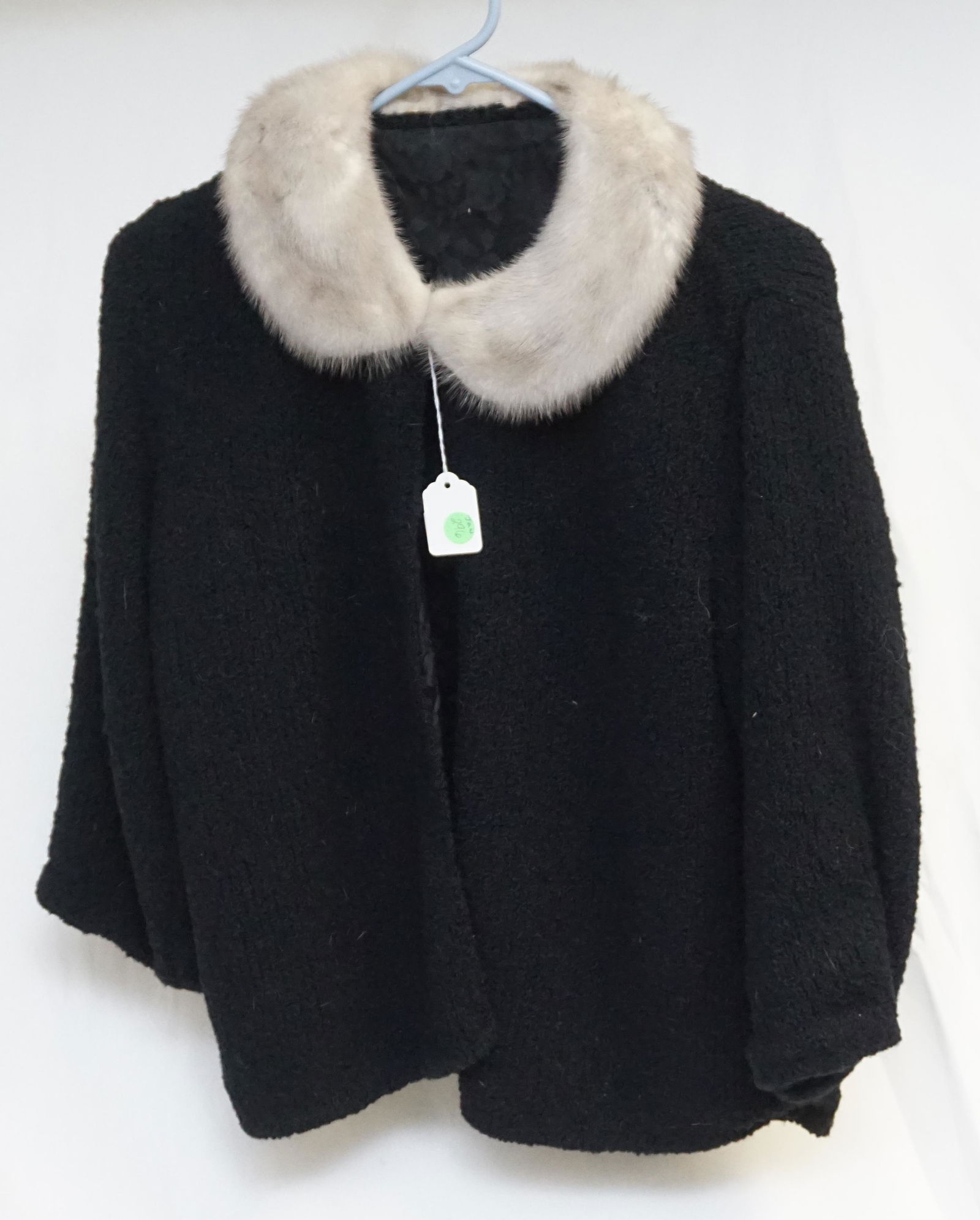 VINTAGE 1950-50S JACKET MINK COLLAR (1 of 4)