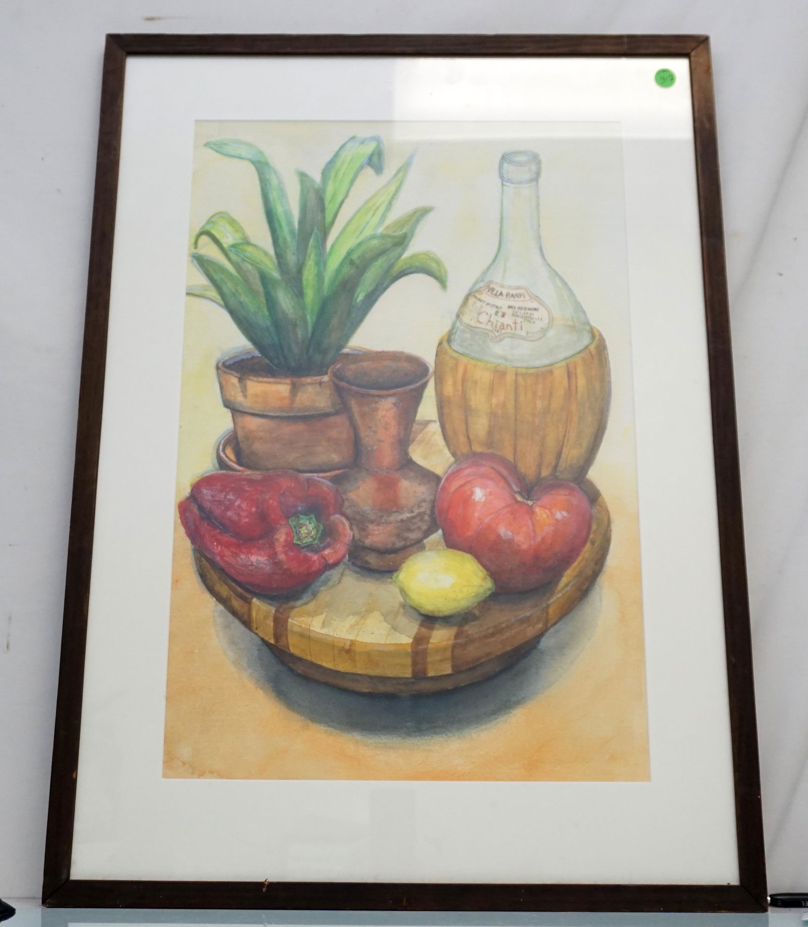 ORIGINAL WATERCOLOR ITALIAN STILL LIFE (1 of 5)