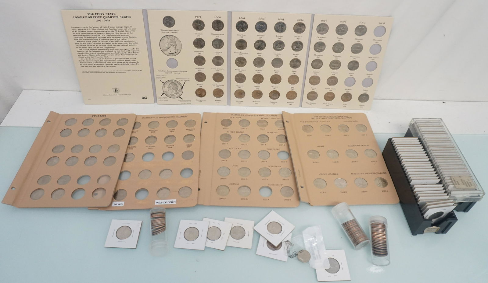 LARGE GROUP STATE QUARTERS (combined with 54 others) (1 of 4)