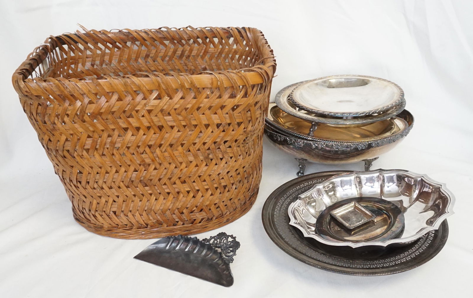 10 pc VINTAGE SILVERPLATE BOWLS - MORE (1 of 5)