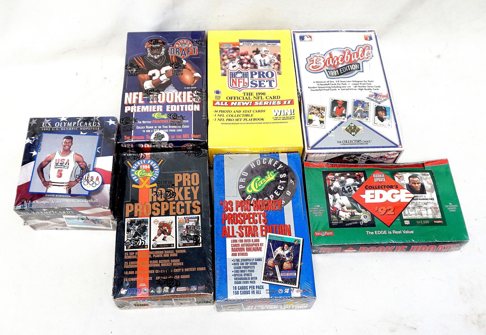FACTORY SEALED SPORTS HOBBY BOXES (1 of 7)