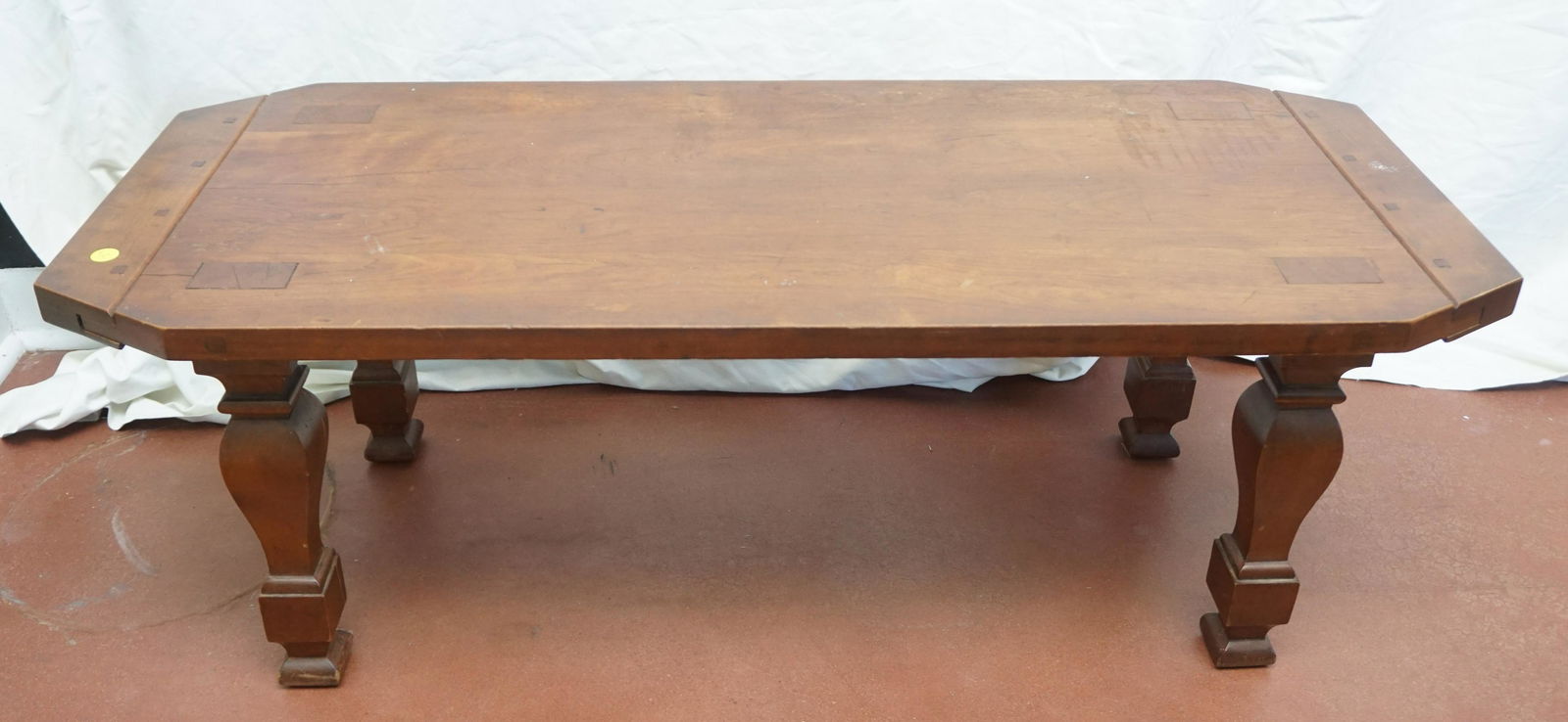 VINTAGE CUSTOM CHERRY COFFEE TABLE (1 of 8)