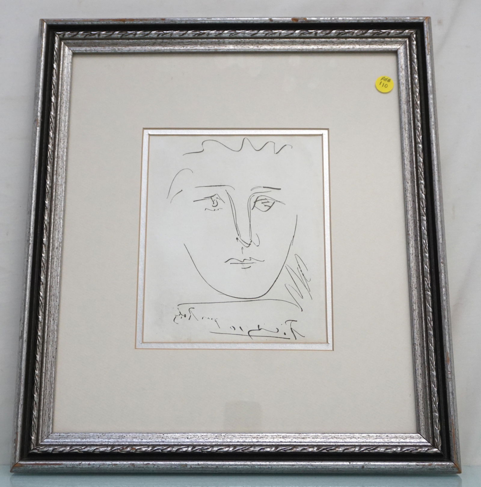 PICASSO POUR RUBY OFFSET LITHOGRAPH (1 of 4)