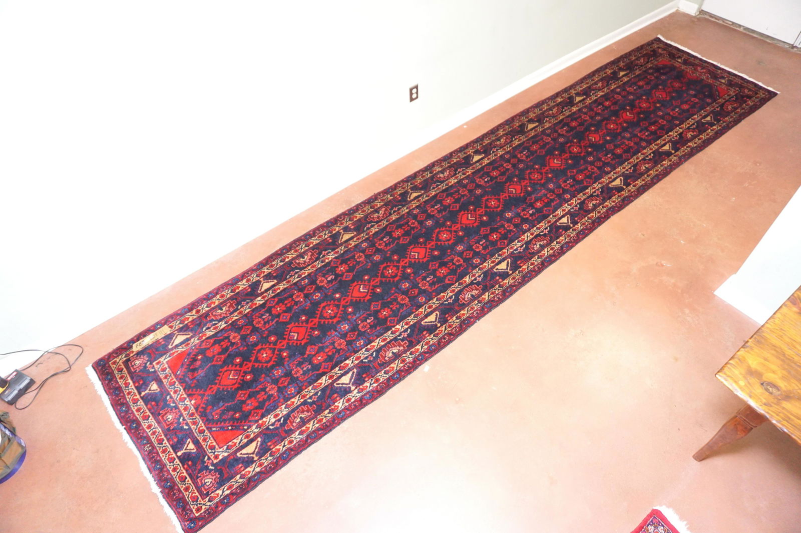 TURKISH 18FT KAZAK HAND KNOTTED RUNNER (1 of 7)