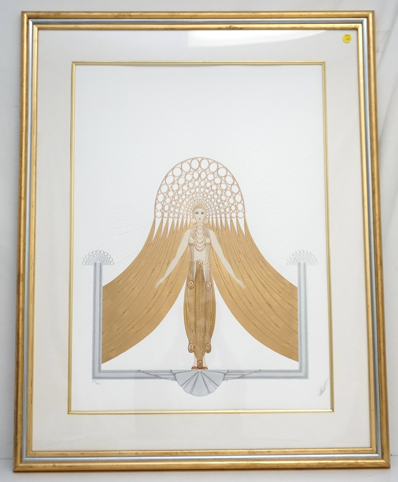 RARE ERTE "CIRCE" ART DECO ARTIST SIGNED SERIGRAPH (1 of 9)