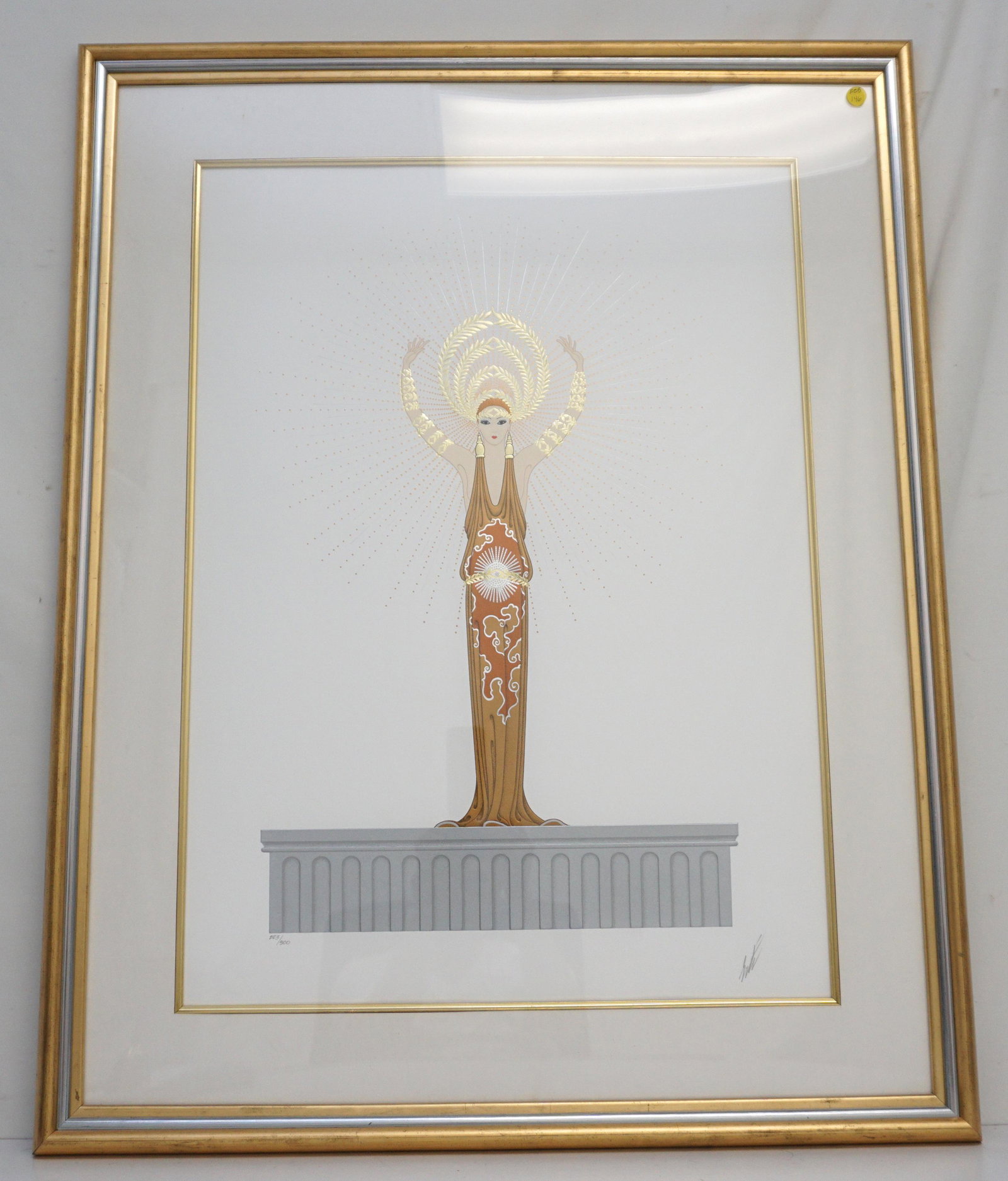 RARE ERTE "DIANA" ART DECO ARTIST SIGNED SERIGRAPH (1 of 8)