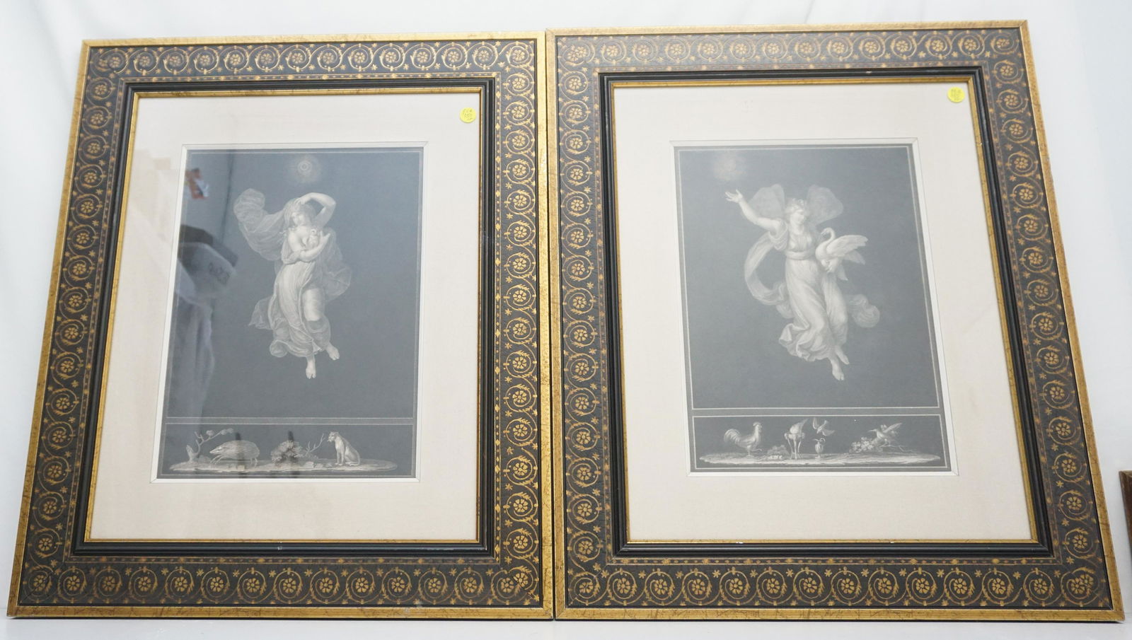 PAIR ANTIQUE RAPHAEL SANZIO EN (1 of 6)