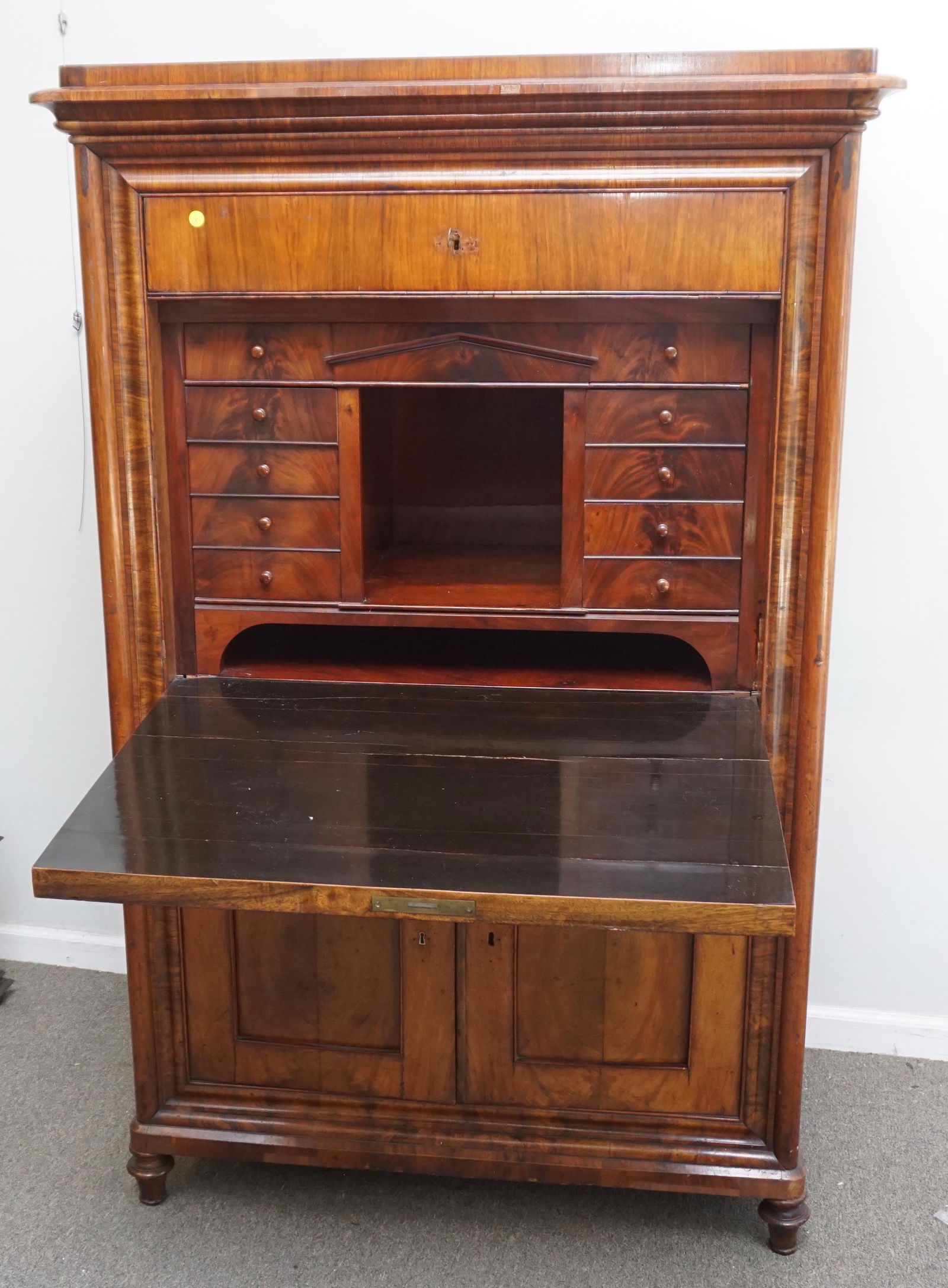 BIEDERMEIER ABBATTANT SECRETARY (1 of 15)