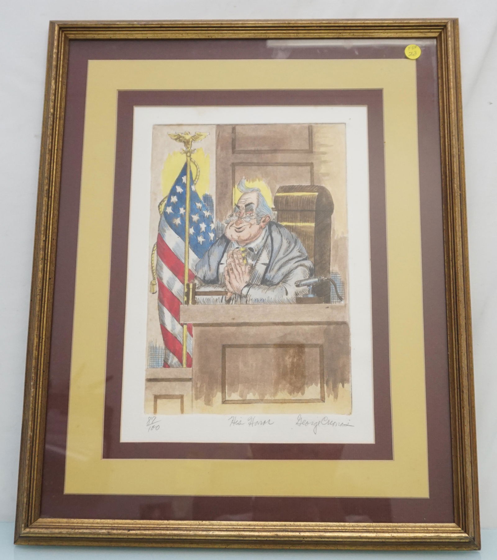 GEORGE CRIONAS (1925-2004) HIS HONOR (1 of 6)