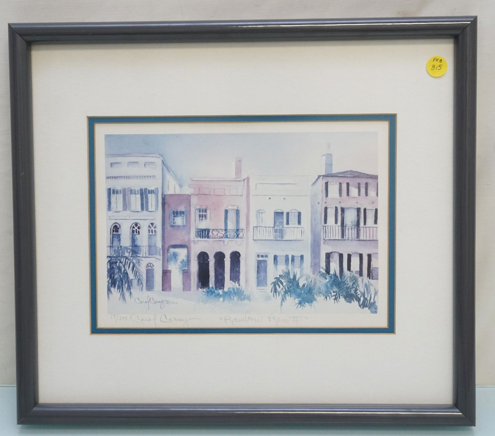 CAROL CERNY RAINBOW ROW LITHO (1 of 4)