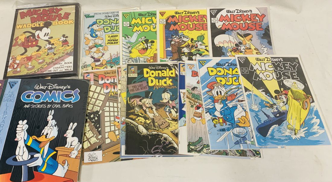 1992 THE MICKEY MOUSE WADDLE BOOK - FIRST EDITION (1 of 6)